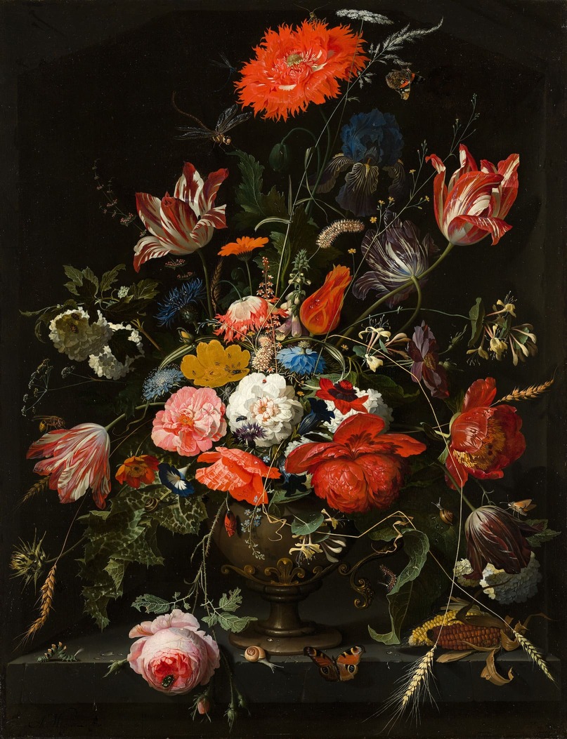 Vase with flowers